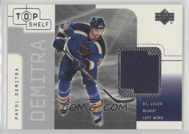 2001-02 Upper Deck Top Shelf - Game-Used Jerseys #TJ-PD - Pavol Demitra