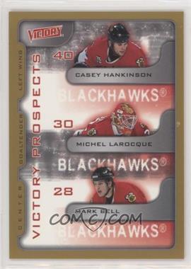 2001-02 Upper Deck Victory - [Base] - Gold #366 - Casey Hankinson, Michel Larocque, Mark Bell