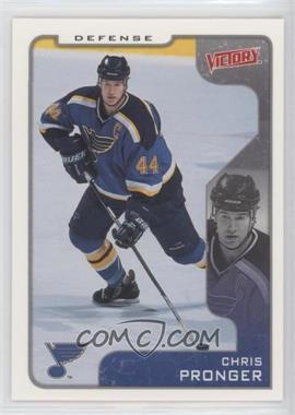 2001-02 Upper Deck Victory - [Base] #305 - Chris Pronger