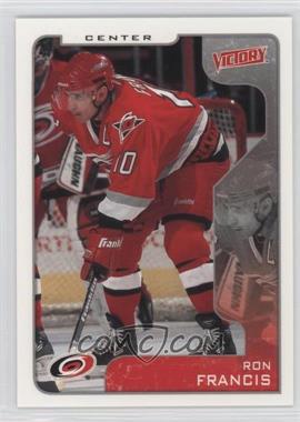 2001-02 Upper Deck Victory - [Base] #61 - Ron Francis