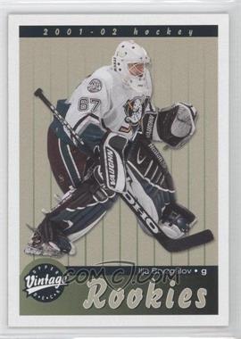 2001-02 Upper Deck Vintage - [Base] #272 - Ilja Bryzgalov