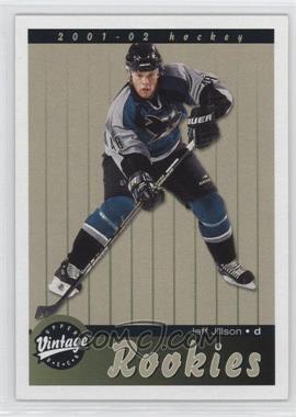 2001-02 Upper Deck Vintage - [Base] #295 - Jeff Jillson