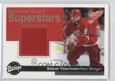 2001-02 Upper Deck Vintage - Stanley Cup Superstars #SC-SY - Steve Yzerman