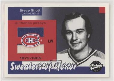 2001-02 Upper Deck Vintage - Sweaters of Honor #SH-SS - Steve Shutt