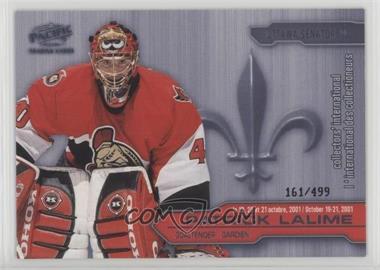 2001 Pacific Collectors International Montreal - [Base] #7 - Patrick Lalime /499