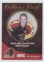 2002 NHL Draft Picks - Matt Stajan