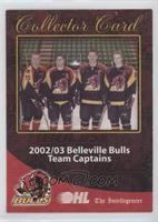 2002-03 Belleville Bulls Team Captains - Cody McCormick, Adam Paiement, Malcolm…