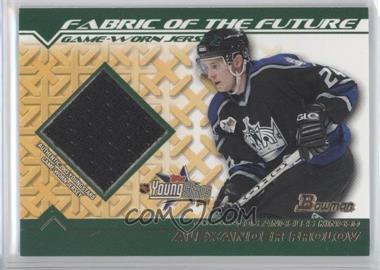 2002-03 Bowman YoungStars - Fabric of the Future #FFJ-AF - Alex Frolov