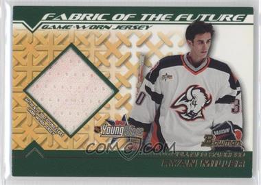 2002-03 Bowman YoungStars - Fabric of the Future #FFJ-RM - Ryan Miller