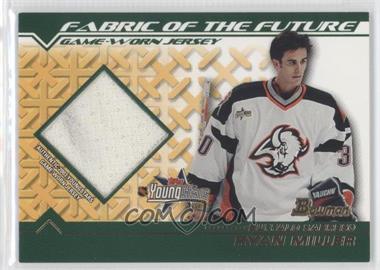 2002-03 Bowman YoungStars - Fabric of the Future #FFJ-RM - Ryan Miller