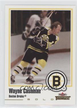 2002-03 Fleer Throwbacks - [Base] - Gold #56G - Wayne Cashman