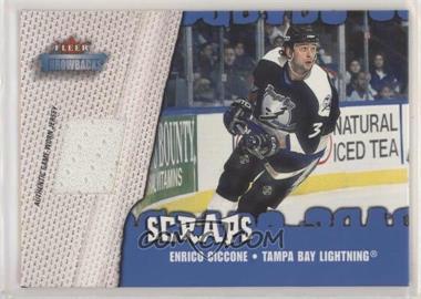 2002-03 Fleer Throwbacks - Scraps #_ENCI - Enrico Ciccone