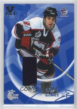 2002-03 In the Game Be A Player All-Star Edition - All-Star Game-Used Jerseys - ITG Vault Silver #AS-27 - Scott Gomez /1