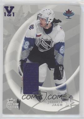 2002-03 In the Game Be A Player All-Star Edition - All-Star Game-Used Jerseys - Silver ITG Vault Purple #AS-35 - Jaromir Jagr /1