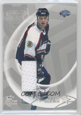 2002-03 In the Game Be A Player All-Star Edition - All-Star Game-Used Jerseys - Silver #AS-28 - Bill Guerin /30