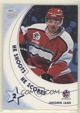 2002-03 In the Game Be A Player All-Star Edition - He Shoots He Scores Points #_JAJA - Jaromir Jagr