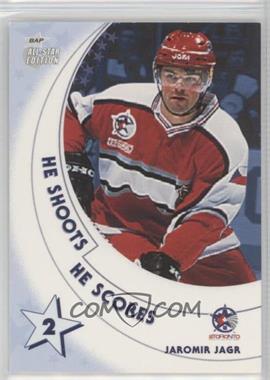 2002-03 In the Game Be A Player All-Star Edition - He Shoots He Scores Points #_JAJA - Jaromir Jagr