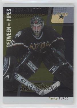 2002-03 In the Game Be A Player Between the Pipes - [Base] - Gold Missing Serial Number #23 - Marty Turco /10