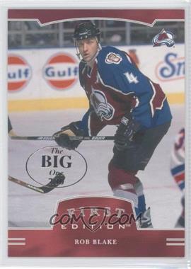 2002-03 In the Game Be A Player First Edition - [Base] - The Big One (Vancouver) #157 - Rob Blake /10