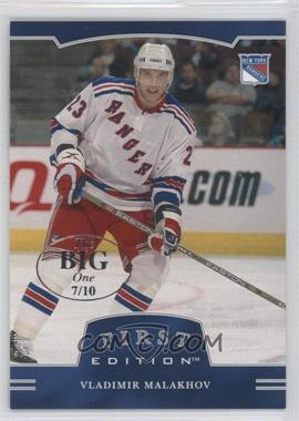 2002-03 In the Game Be A Player First Edition - [Base] - The Big One (Vancouver) #172 - Vladimir Malakhov /10