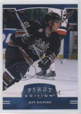 2002-03 In the Game Be A Player First Edition - [Base] - The Big One (Vancouver) #267 - Jeff Halpern /10