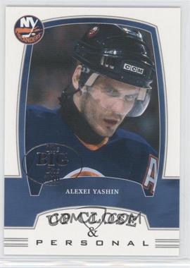 2002-03 In the Game Be A Player First Edition - [Base] - The Big One (Vancouver) #334 - Up Close & Personal - Alexei Yashin /10