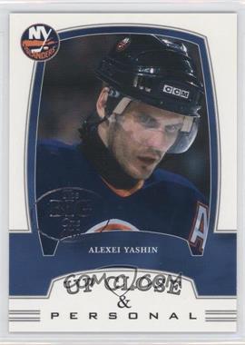 2002-03 In the Game Be A Player First Edition - [Base] - The Big One (Vancouver) #334 - Up Close & Personal - Alexei Yashin /10