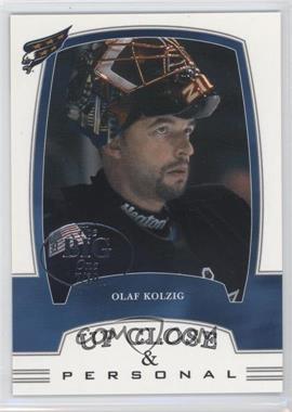 2002-03 In the Game Be A Player First Edition - [Base] - The Big One (Vancouver) #336 - Up Close & Personal - Olaf Kolzig /10