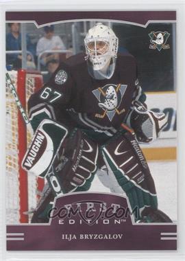 2002-03 In the Game Be A Player First Edition - [Base] #261 - Ilja Bryzgalov
