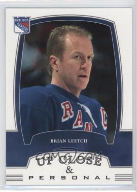 2002-03 In the Game Be A Player First Edition - [Base] #308 - Up Close & Personal - Brian Leetch