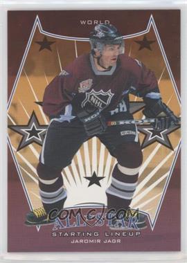 2002-03 In the Game Be A Player First Edition - [Base] #399 - All-Star Starting Lineup - Jaromir Jagr