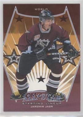 2002-03 In the Game Be A Player First Edition - [Base] #399 - All-Star Starting Lineup - Jaromir Jagr