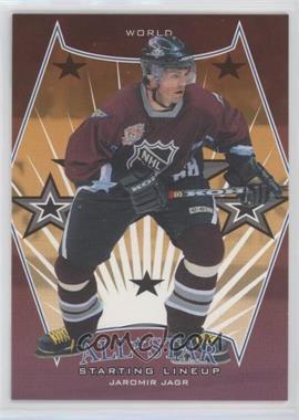 2002-03 In the Game Be A Player First Edition - [Base] #399 - All-Star Starting Lineup - Jaromir Jagr