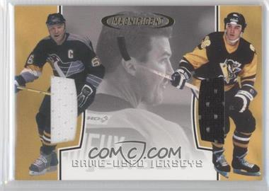2002-03 In the Game Be A Player First Edition - Magnificent Game-Used Jersey #MI-05 - Mario Lemieux