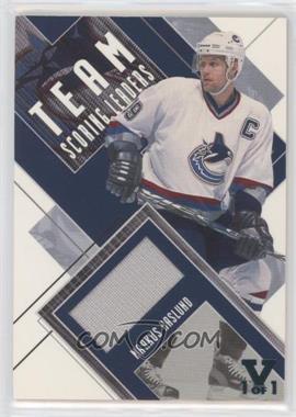 2002-03 In the Game Be A Player First Edition - Team Scoring Leaders #TSL-19 - Markus Naslund