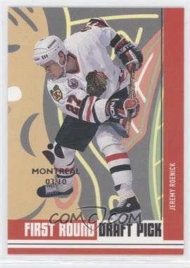 2002-03 In the Game Be A Player First Edition - Update - Hobby Montreal Card Show #402 - Jeremy Roenick /10