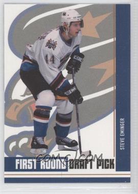 2002-03 In the Game Be A Player First Edition - Update - Retail #440 - Steve Eminger