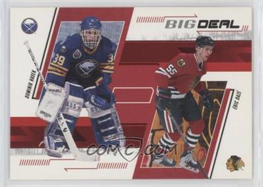 2002-03 In the Game Be A Player Memorabilia - [Base] - Ruby #240 - Big Deal - Dominik Hasek, Eric Daze /200