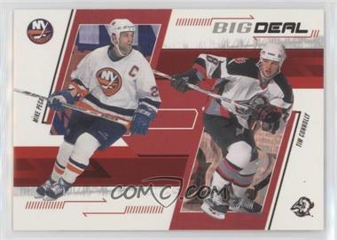 2002-03 In the Game Be A Player Memorabilia - [Base] - Ruby #253 - Big Deal - Mike Peca, Tim Connolly /200