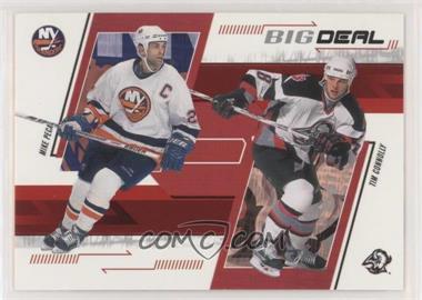 2002-03 In the Game Be A Player Memorabilia - [Base] - Ruby #253 - Big Deal - Mike Peca, Tim Connolly /200