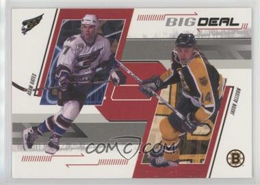 2002-03 In the Game Be A Player Memorabilia - [Base] #242 - Big Deal - Adam Oates, Jason Allison