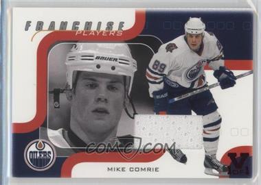 2002-03 In the Game Be A Player Memorabilia - Franchise Players Jerseys - 14-15 ITG Ultimate Vault Purple #FP-12 - Mike Comrie /1