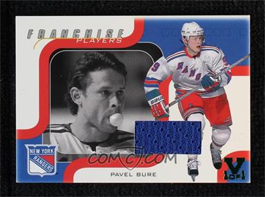 2002-03 In the Game Be A Player Memorabilia - Franchise Players Jerseys - ITG Vault Emerald #FP-20 - Pavel Bure /1