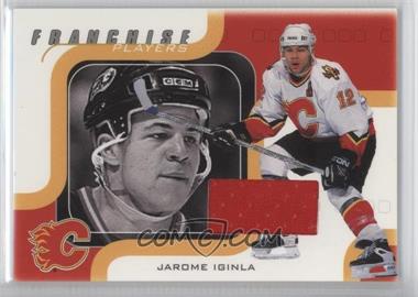 2002-03 In the Game Be A Player Memorabilia - Franchise Players Jerseys - ITG Vault Ruby #FP-5 - Jarome Iginla /1