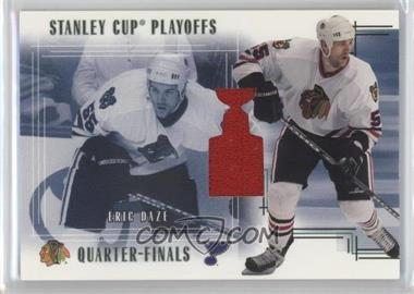 2002-03 In the Game Be A Player Memorabilia - Stanley Cup Playoffs - ITG Vault Red #SC-15 - Eric Daze /1