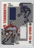 Jarome Iginla, Roman Turek #/1