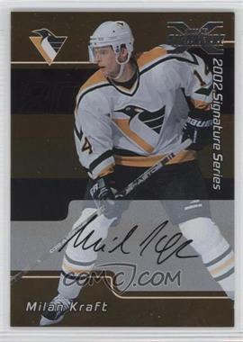 2002-03 In the Game Be A Player Signature Series - 2001-02 Signature Series Autographs Buybacks - Gold #167 - Milan Kraft