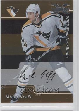 2002-03 In the Game Be A Player Signature Series - 2001-02 Signature Series Autographs Buybacks - Gold #167 - Milan Kraft