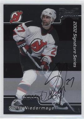 2002-03 In the Game Be A Player Signature Series - 2001-02 Signature Series Autographs Buybacks #162 - Scott Niedermayer