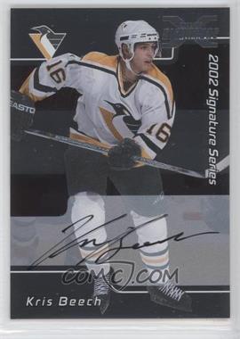 2002-03 In the Game Be A Player Signature Series - 2001-02 Signature Series Autographs Buybacks #194 - Kris Beech